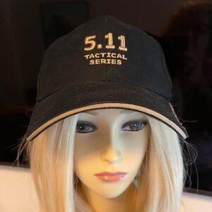 5.11 Tactical Series Adjustable Baseball Cap- Black & Tan